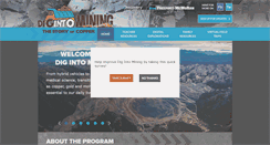 Desktop Screenshot of digintomining.com